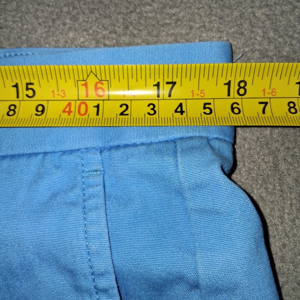 Vineyard Vines Breaker Shorts Men's 35 X 9" Blue Embroidered Cross Fishbone - Picture 8 of 11